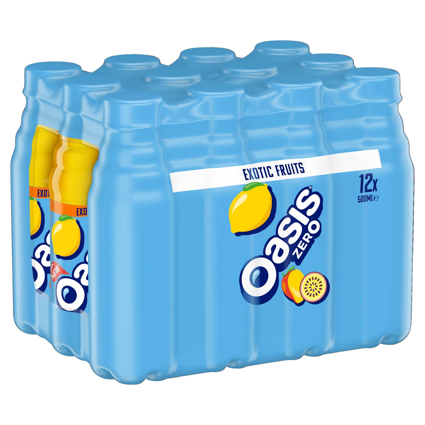 Oasis Exotic Fruits Zero 12 x 500ml