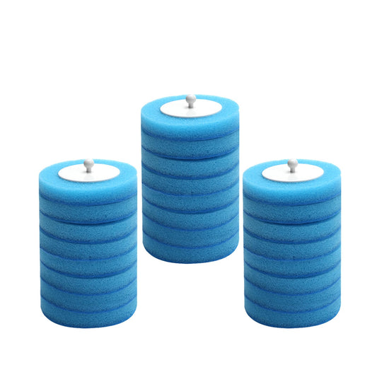 Ajex Toilet Brush with Replacable Brush Heads (24pcs Refills)