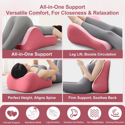 KUNYOS Couples Butt Cushion for Pregnant Women Furniture Pillow Pillowcase Suitable for Home Use, Ideal for Sitting and Lying