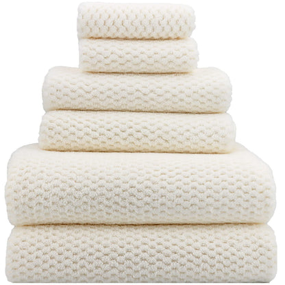 YTYC Towels,29x59 Inch Extra Large Bath Towels Set of 6 Quick Dry Super Soft Microfiber Towels for Bathroom 2 Bath Towels 2 Hand Towels 2 Washcloth