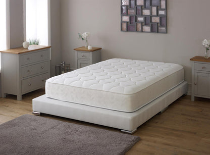 Starlight Beds Serene White Small Double Mattress, 4ft x 6ft3