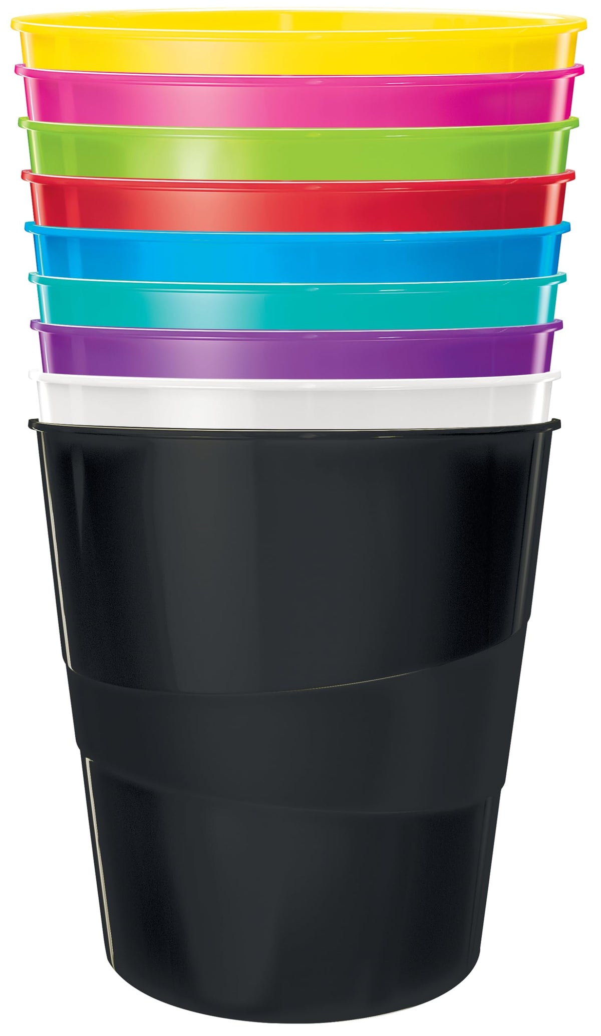 Leitz 15 Litre Waste Bin, Plastic, Wow Range, Metallic Ice Blue