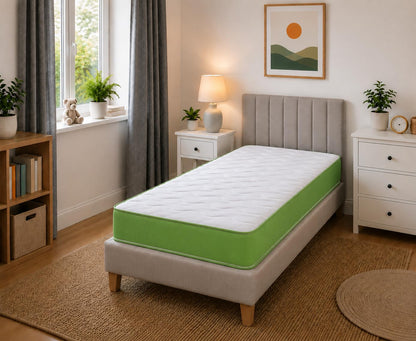 eXtreme comfort ltd Cooltouch Colours Green Small Single Mattress