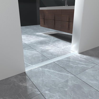 Esufeir 39"/1M Clear Wet Room Floor Barrier for Bathroom,Shower Tray