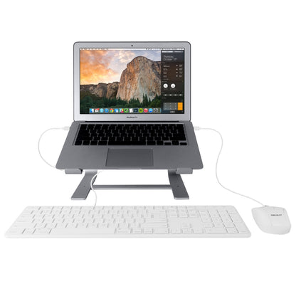Macally ASTANDSG Aluminium Laptop Stand For Apple MacBook -Space Grey