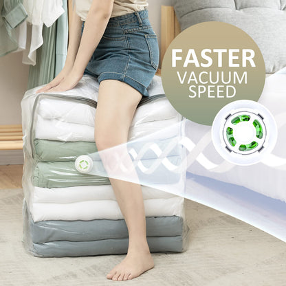 TAILI Extra Large Vacuum Storage Bags Cube 4 Super Jumbo(100×70×44×44 CM)