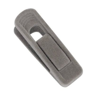 Corodo Non-Slip Velvet Hangers Clips, 20 Pack Strong Coat Hanger Clips Grey