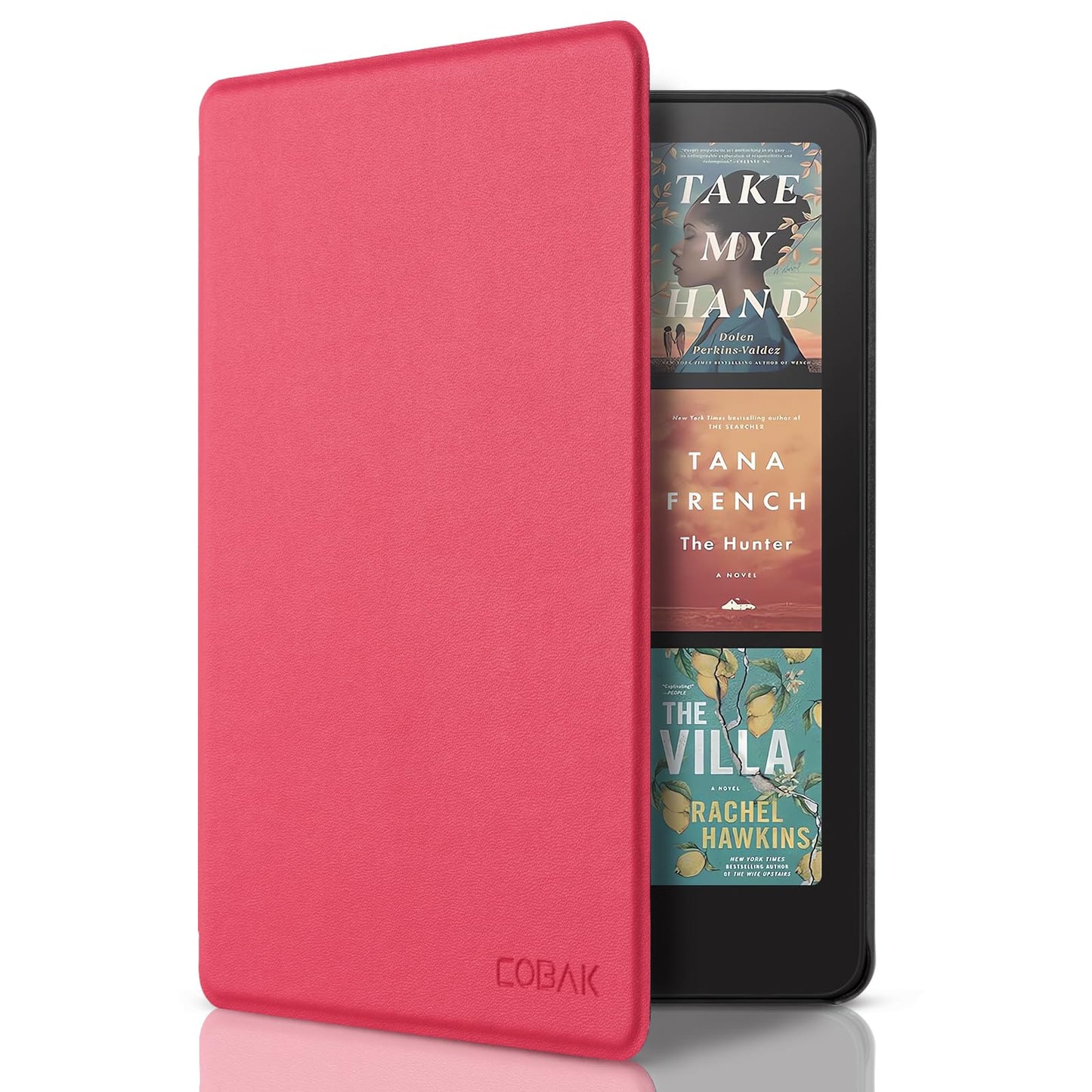 CoBak Case for 7" All-New Kindle Paperwhite(12th Generation 2024) and Kindle Colorsoft Signature Edition - PU Leather Smart Cover with Auto