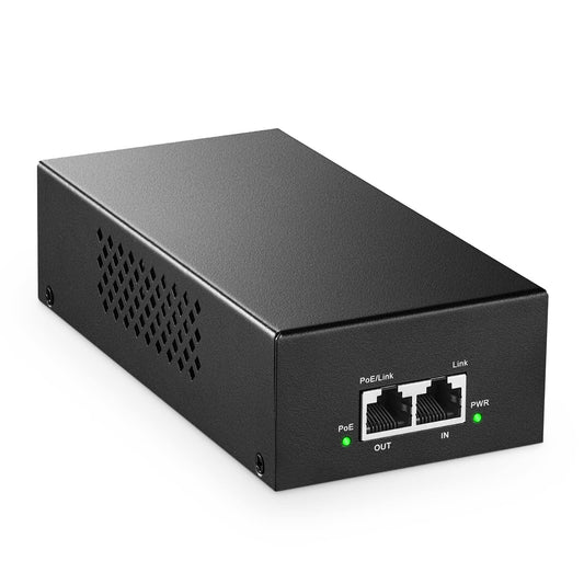 MokerLink Gigabit PoE Injector, 802.3af/at/bt 90W, 10/100/1000Mbps Ethernet, Plug & Play, Non-PoE to PoE Adapter, Distance Up to 100 Meters (328 ft.)
