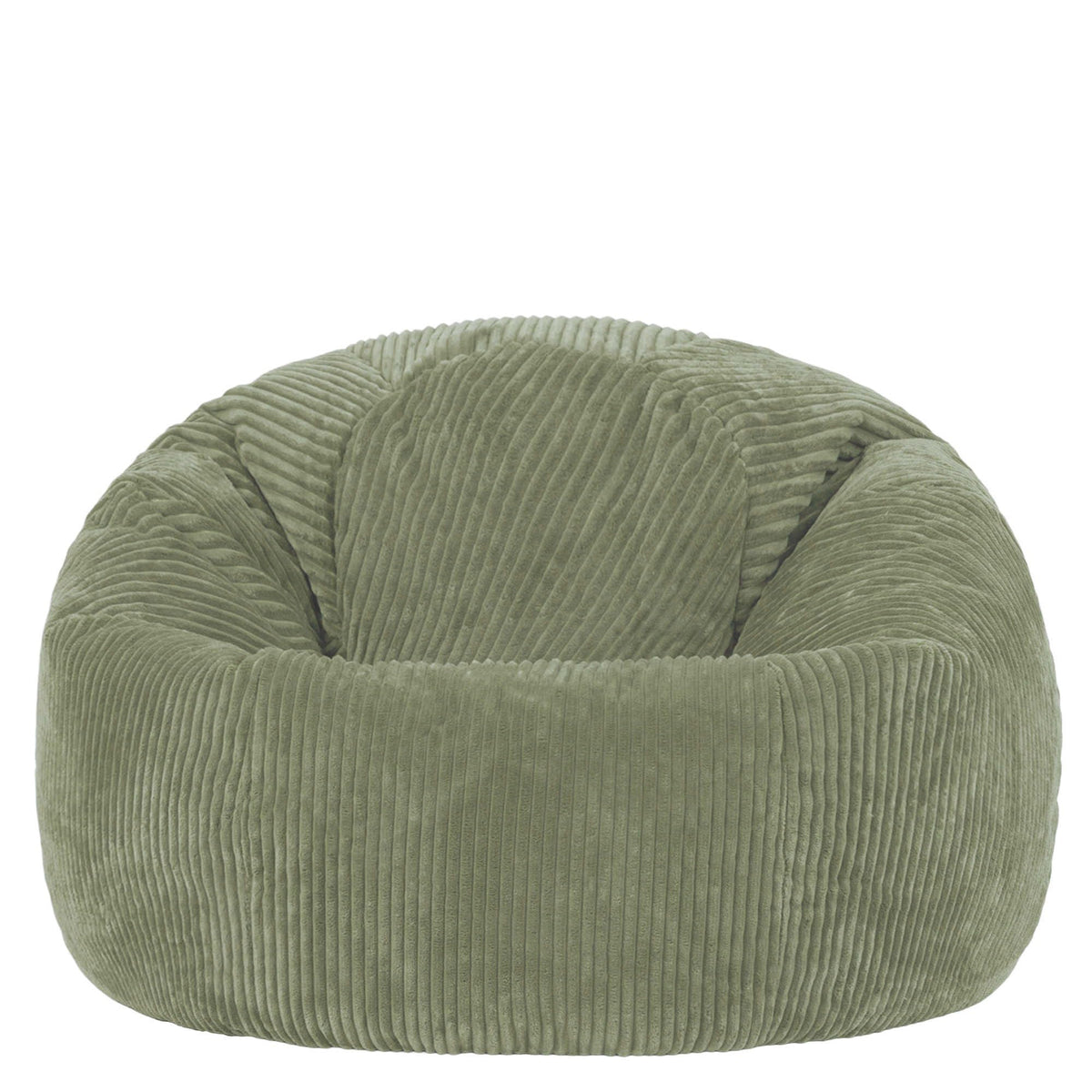 icon Kingston Cord Bean Bag with Filling Included, Set of 2, Green