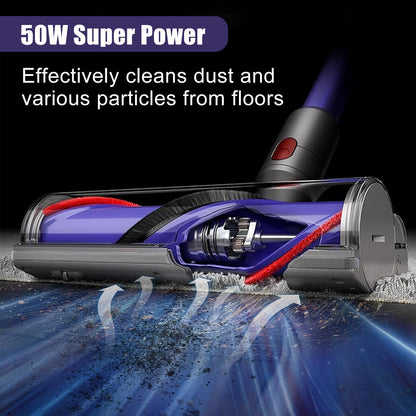 Chuancheng Floor Brush Replacement Turbine Brush Head for Dyson V7 V8 V10 V11 V15 Cordless Vacuum Cleaner Motorhead Turbine Floor Tool
