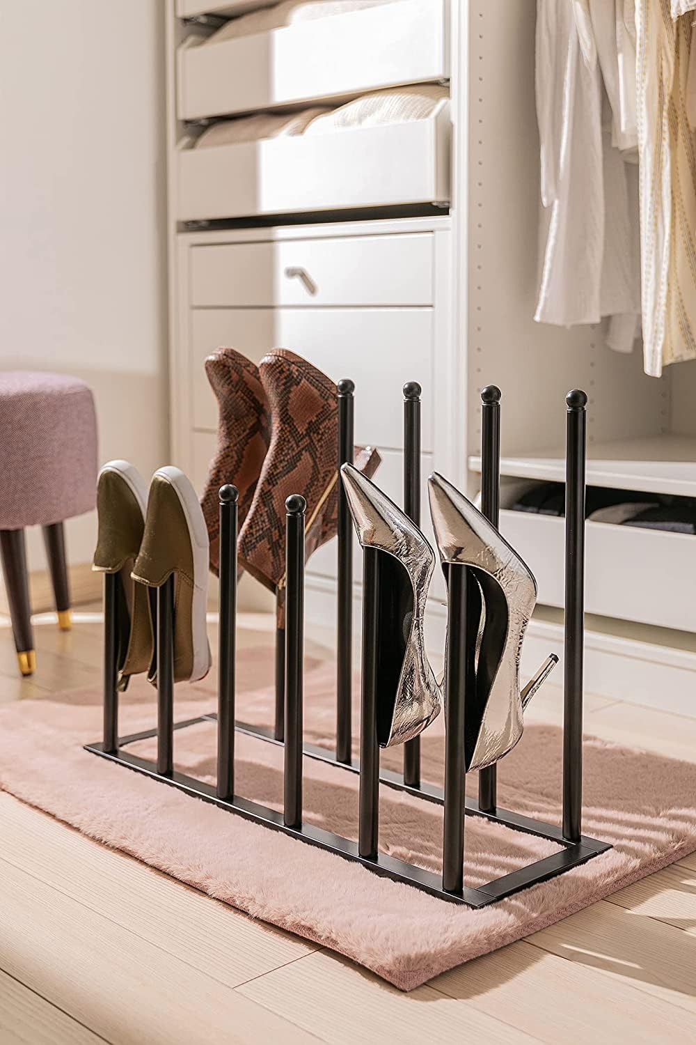 Pristine Welly Boot Rack - This Welly Stand Holds 6 Pairs of Wellies & Boots