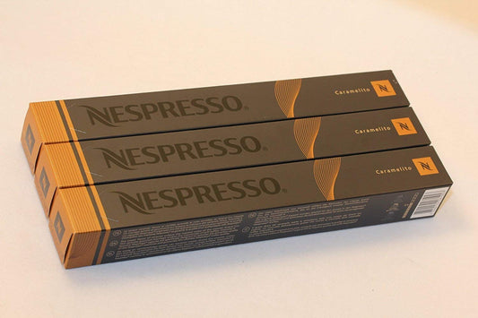 30 Caramelito Nespresso Capsules Espresso Lungo Nestle