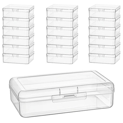 Goodma Small Bead Organizers, 19 Pieces Plastic Storage Cases