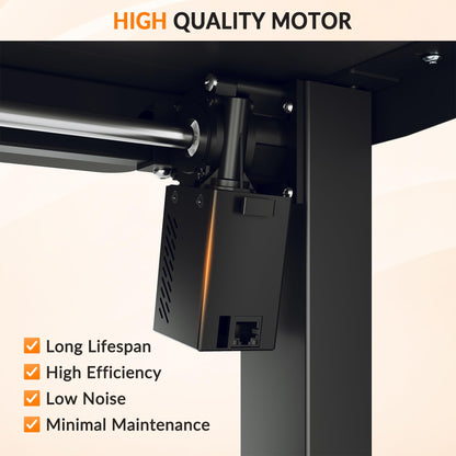 ELEGANT Electric Standing Desk 100x60cm, Height Adjustable Sit Stand Desk
