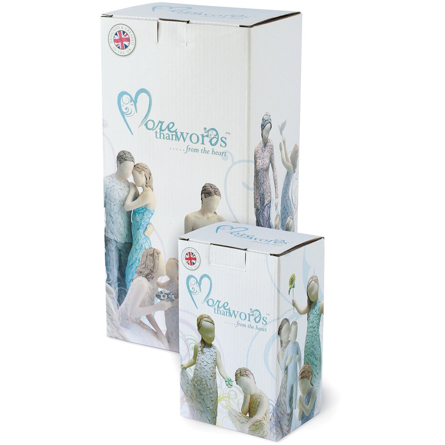 More Than Words Happy Anniversary Figurine by Arora Design Ltd, Red, 11 inches