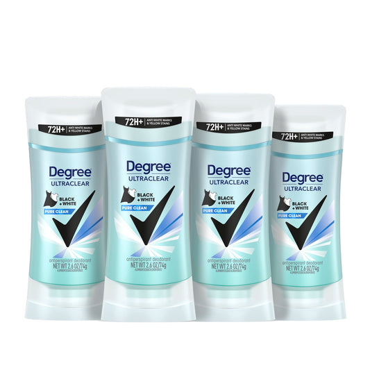 Degree Dry Protection Antiperspirant, Black & White Pure Clean - 2.6 Oz