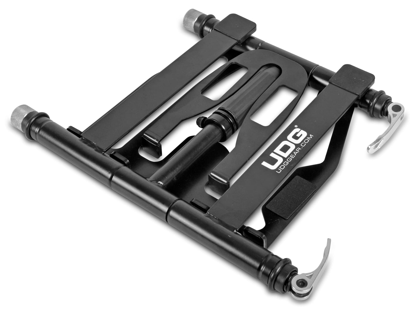 UDG Ultimate Digi Laptop Stand 360-Degree Swivel DJ, Black (U96113BL)