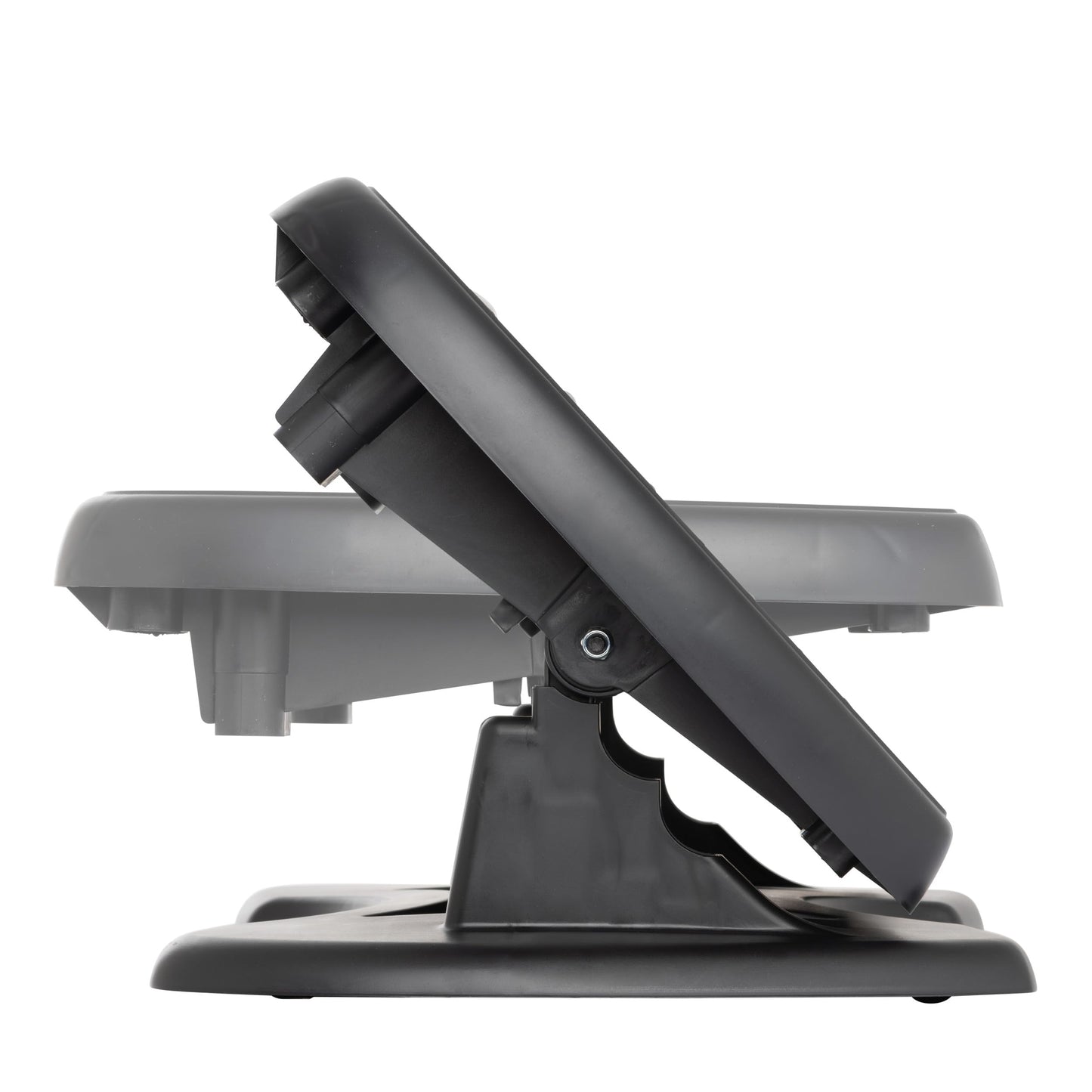Unilux Nymphea Ergonomic Footrest – Adjustable Height & Tilt, Anti-Slip, Black, 42 x 32 cm