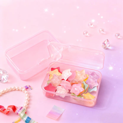 LJY Pink Bead organiser Boxes, 28 Pack, 3.3 x 2.2 x 1 in
