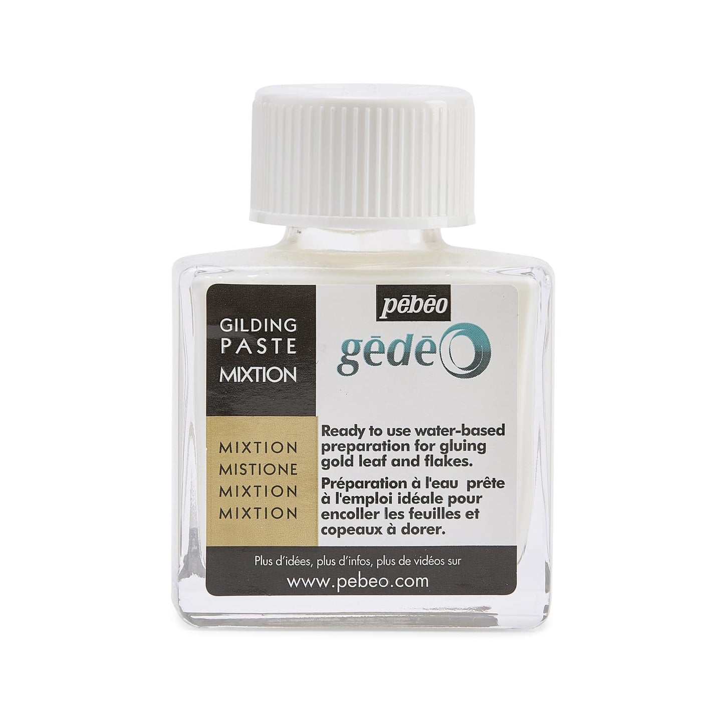 P?b?o - G?d?o Mixtion for Gilding, 75ml - Water Preparation for Gluing Gold Leaves and Flakes - Ready to Use - Easy to Use, Professional Quality