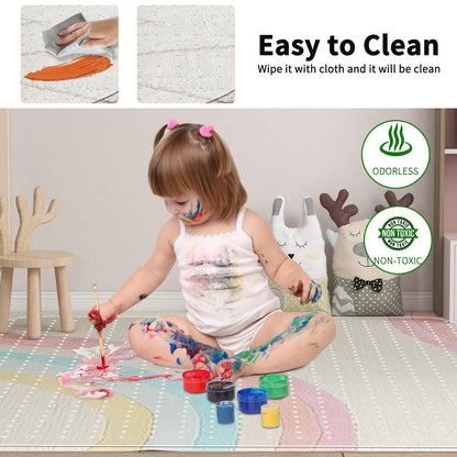 WASJOYE Office Chair Mat for Carpet, 75x120cm Desk Chair Mat for Carpet Floors, Clear 2.2mm Thick Rolling Chair Mats with Non-Slip Studded for Low