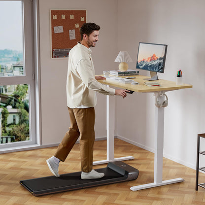 WALKINGDESK Electric Standing Desk, 140 x 60 cm, Oak