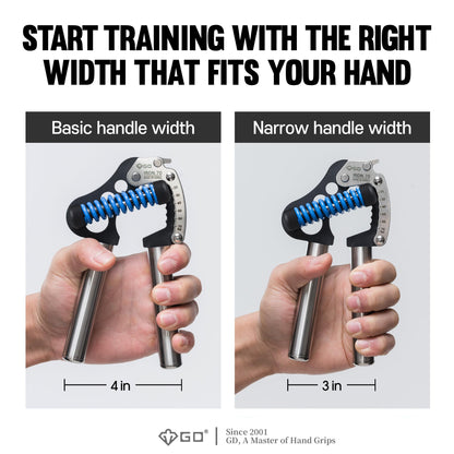 GD GD Iron Grip 70 (P) Adjustable Gripper (11.9-70 kg)