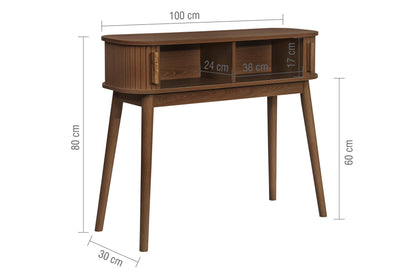 Birlea Axel Consle Table Walnut