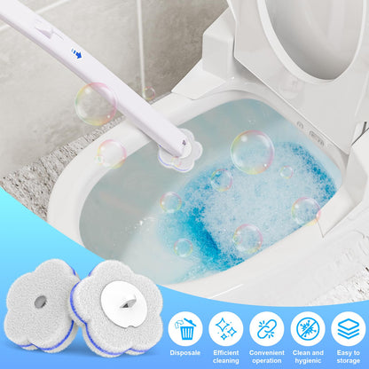 Disposable Toilet Brush, Toilet Brushes & Holders with 48 Cleaner Refills