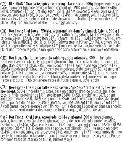 Der-Franz Chai Latte, 500 g