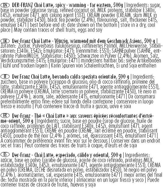 Der-Franz Chai Latte, 500 g