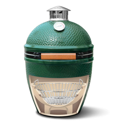 Onlyfire Stainless Steel Charcoal Ash Basket Fits for Large BGE, Kamado Joe Classic