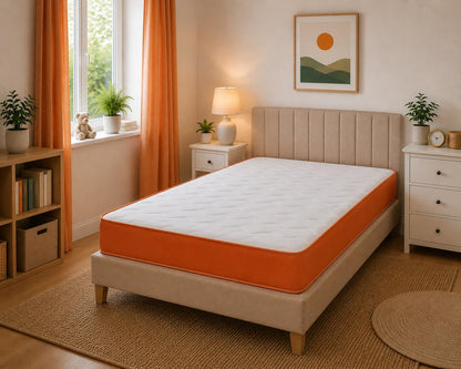eXtreme comfort ltd Cooltouch Colours Orange Small Double Mattress