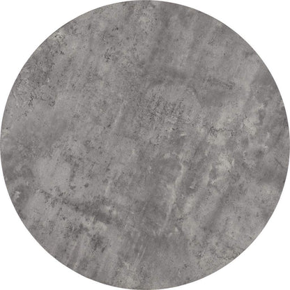 Seconique Athens Round Dining Table in Concrete Effect