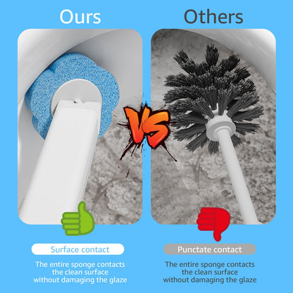 Toilet Bowl Cleaner Wand,Disposable Toilet Bowl Brush,Disposable Toilet Cleaning SystemToilet Wand,for Sink Bathtub Wash Basin Mop Pool