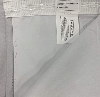 Kinfolk Textile Thermal Blackout Curtain Linings Pair 3 Pass Includes Curtain Hooks (66" x 90")