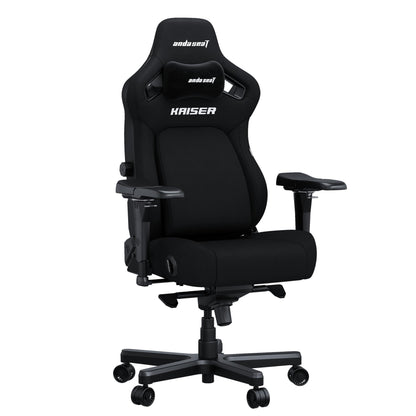Anda Seat Kaiser 4 Gaming Chair for Adults - Large Reclining Video Game Chairs with 4-Level Pop-Out Lumbar, Linen Fabric
