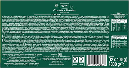 Country Hunter Game Meat Selection Dog Food - 12 x 400g