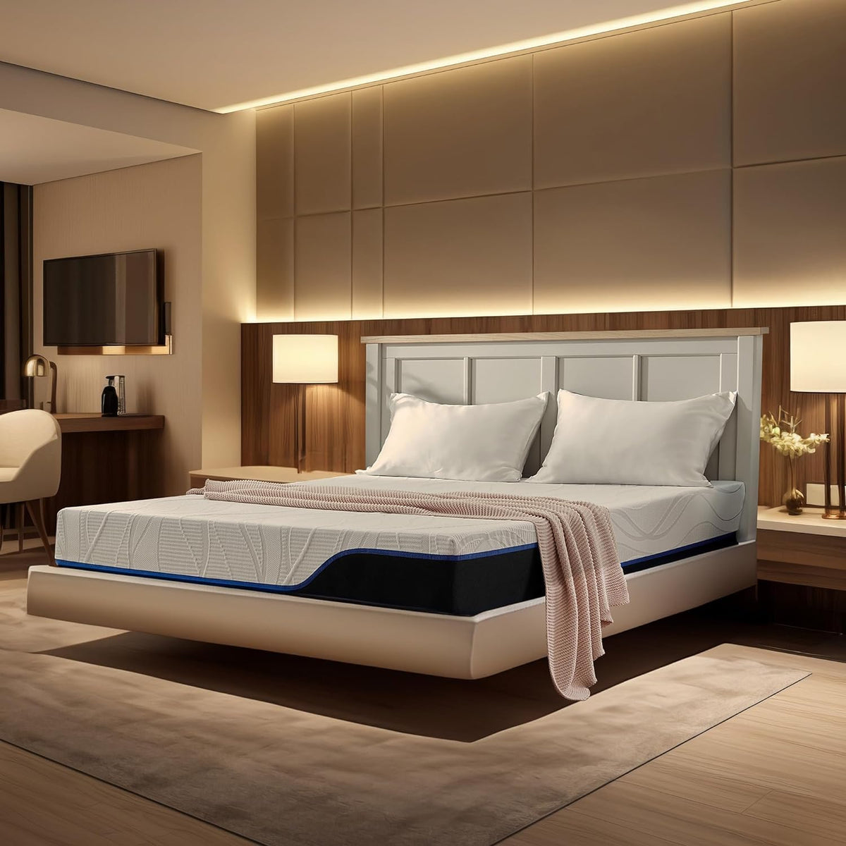 Classic Living Astralis double mattresses, Cooling Gel Memory Foam Mattresses Medium Firm Mattresses | Mattress in a box