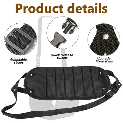 Airplane Foot Rest – Portable Adjustable Foot Hammock for Travel, Comfortable Foot Support for Flights and Road Trips