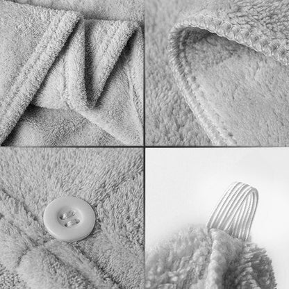 Arcjunys Microfibre Hair Towel Wrap Hair Wrap Towel Quick Dry Hair Turban Towel Hair Turbans for Wet Hair Microfibre Hair Towel Wrap Hair Towels with
