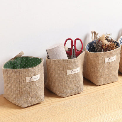 Lifreer 6 Small Hanging Storage Baskets,Hanging Bag Wall Storage Basket