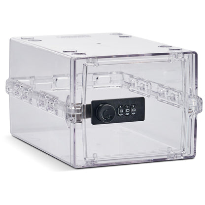 Lockabox Mini™ | Small Lockable Box with Combination Lock (3L) | Compact Storage Lock Box for Small Medicines, Snacks & Mobile Phones