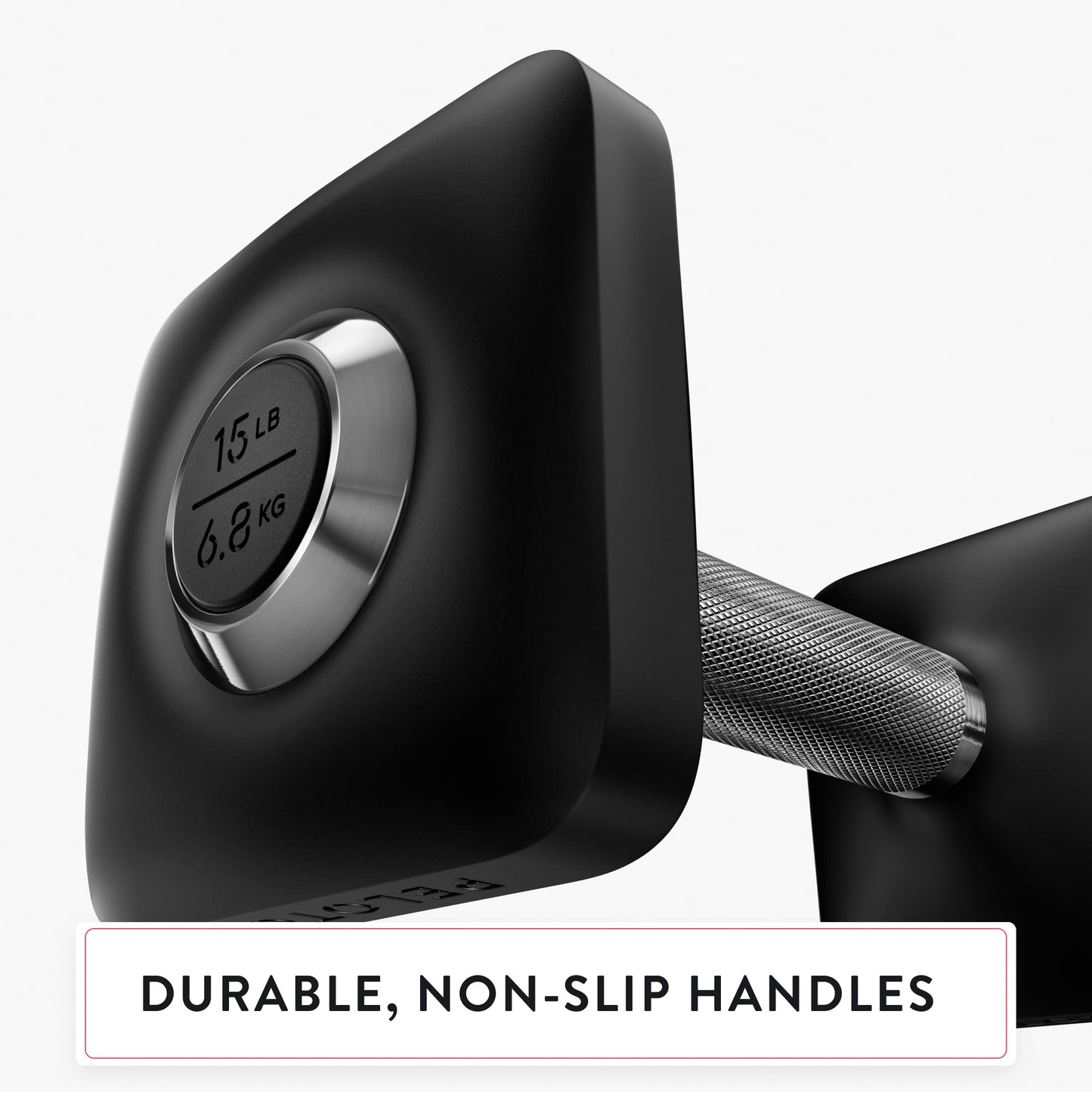 Peloton Unisex Dumbbells Weights, Black, 4.5 kg UK