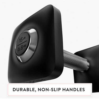 Peloton Unisex Dumbbells Weights, Black, 4.5 kg UK