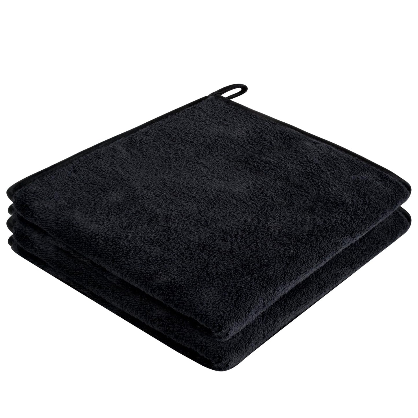 VIVOTE Hand Towel for Kitchen Microfiber Hand Towels with Hanging Loop