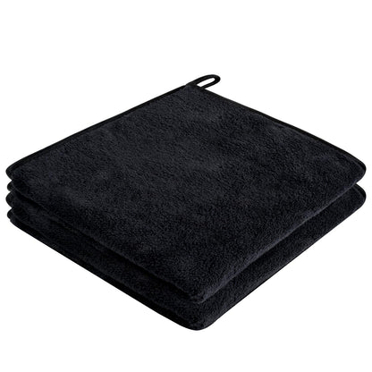 VIVOTE Hand Towel for Kitchen Microfiber Hand Towels with Hanging Loop