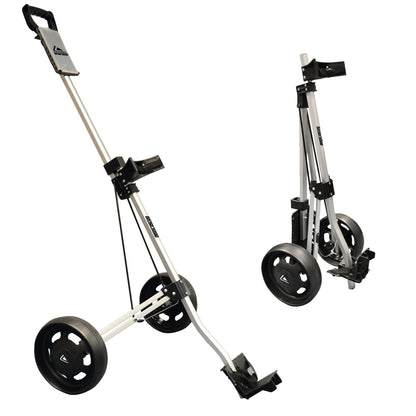 Longridge Alu Lite 2 Wheel Golf Trolley, Silver