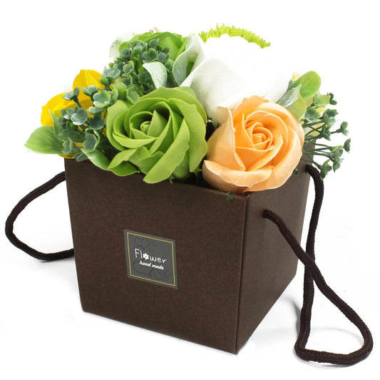 Ancient Wisdom Soap Flower Bouquet - Spring Flowers, Rose